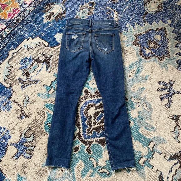 Mother High waisted looker ankle fray - Picture 9 of 10